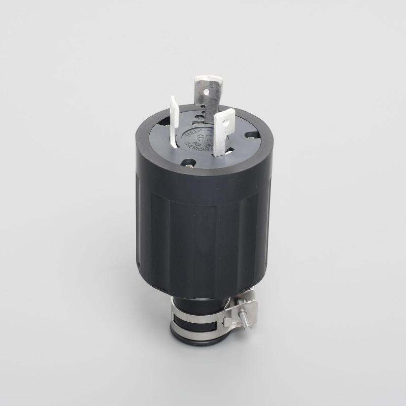 アカン電機 引掛形 ゴムプラグ 3P60A250V 3622R