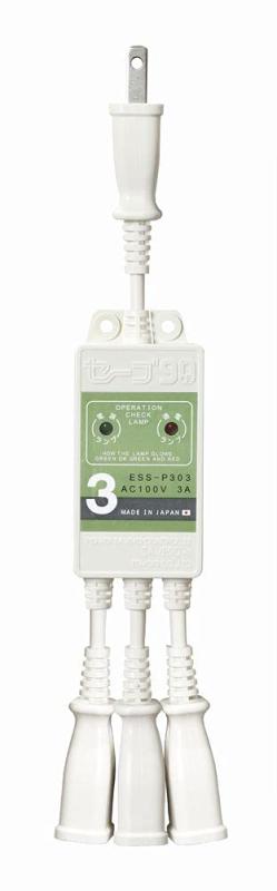 テムコ 瀬戸受け止める押しとどめる暖房器用節電器 抑えつける90つけ加えるスリー 3本用 E-P303 白いこと