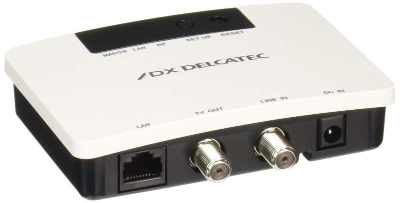 DXアンテナ デルカテック 同軸モデム PoE対応