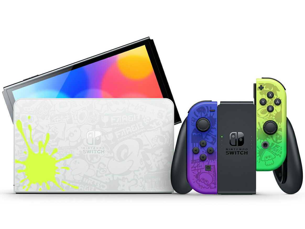 新品 未使用」任天堂 Nintendo Switch (有機ELモデル) スプラトゥーン3 エディション  [JAN:4902370549706][ゲーム機] Nintendo Switch