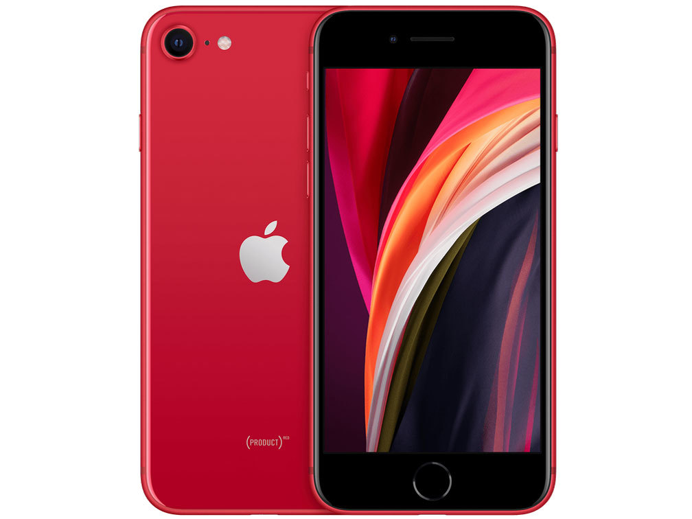 新品 未使用品」SIMフリー IPhone SE (第2世代) 256gb Red レッド ※赤