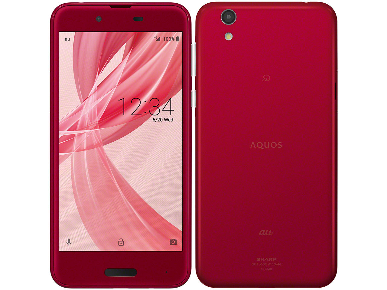 激安単価で 新品 未使用品 白ロム Simフリー Aquos Sense Shv40 Noble Red 赤ロム保証 Au Simロック解除済 スマホ シャープ Quality Space 国内配送 Atsu Edu Ge