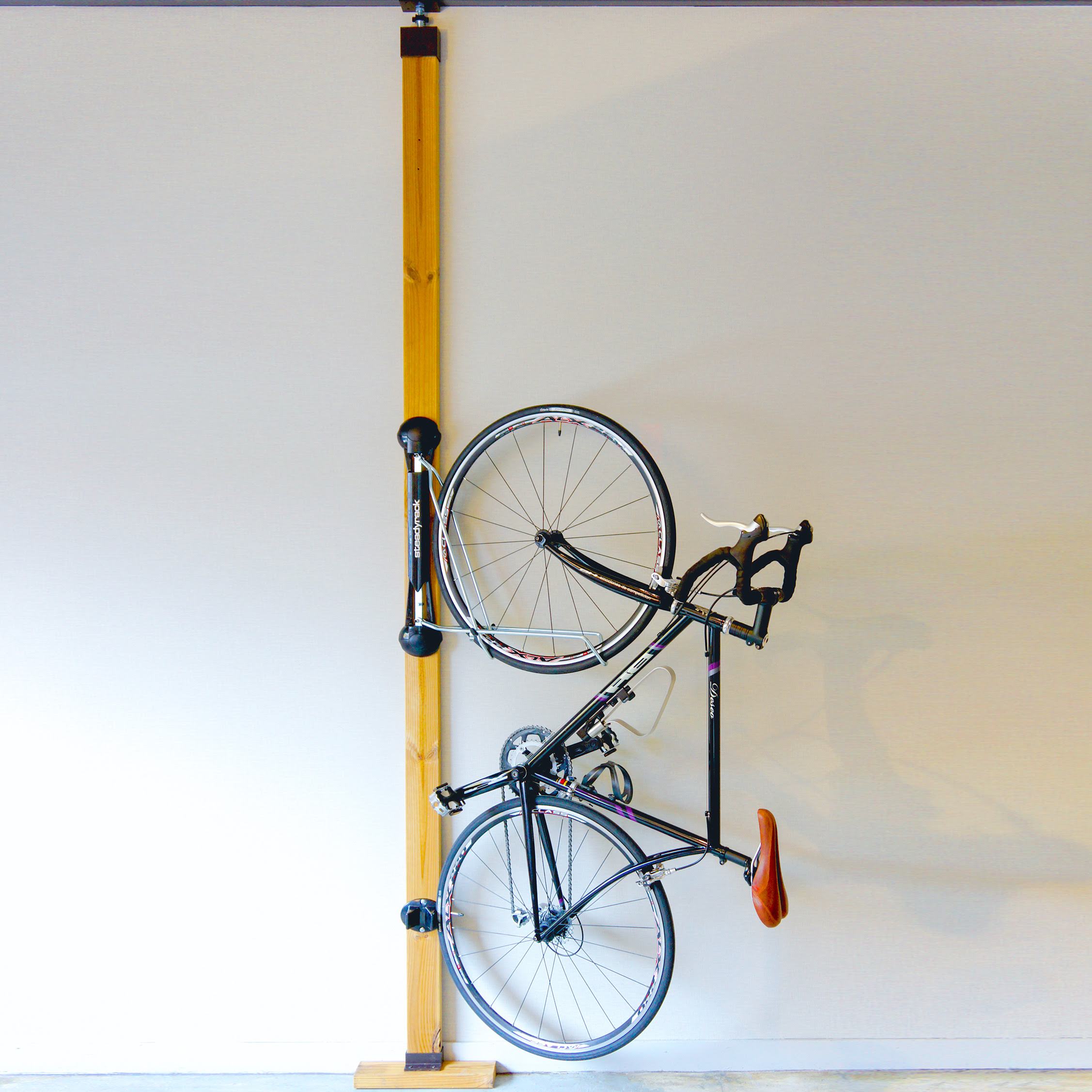 自転車 スタンド 室内 縦 置き 自作