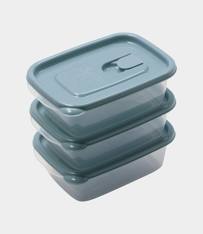 楽天市場】フードコンテナL3P グリーン【電子レンジOK 日本製