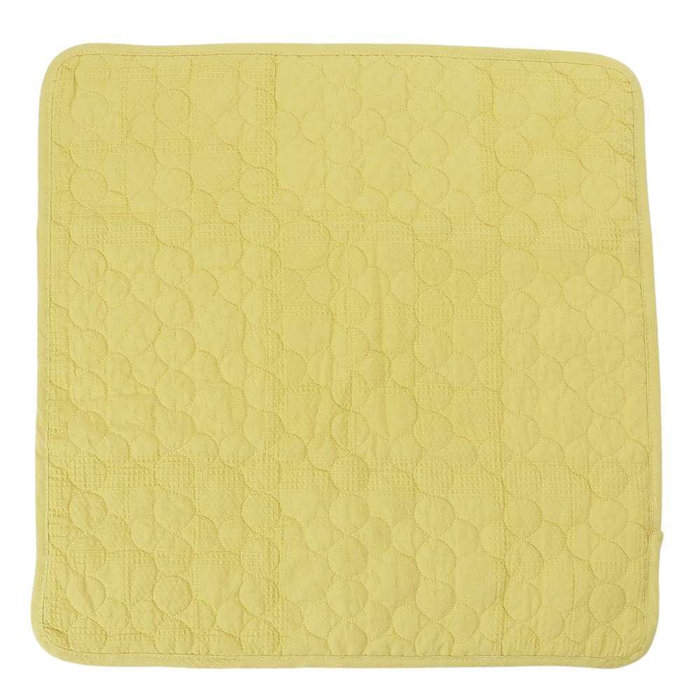 楽天市場】ポルカリーニュ ハーフキルトケット イエロー 100