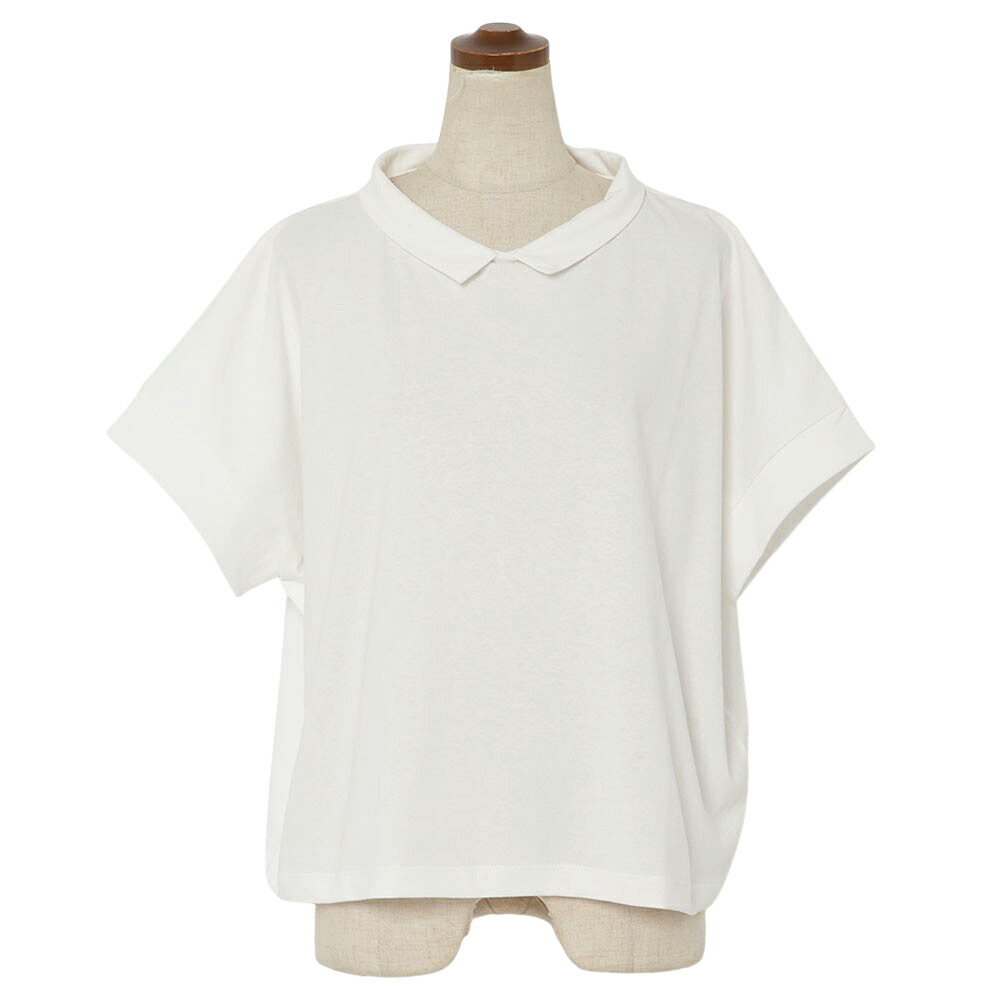 楽天市場】フリルTシャツ オフホワイト【キャトル・セゾン