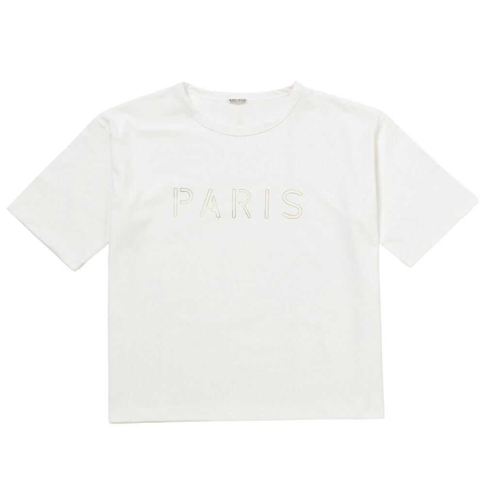 楽天市場】フリルTシャツ オフホワイト【キャトル・セゾン