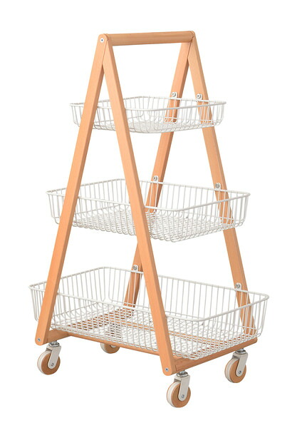 PW-54WH バスケットワゴン JAN:4985155211807 W55×D35.5×H86.5