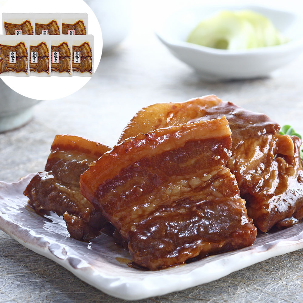 楽天市場】豚の角煮 [七城町特産品センター] 七城産豚のやわらか