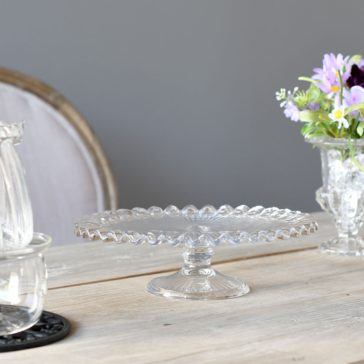 パシャバチェ ミニパティスリースタンド（ドーム無し）3個（ドームあり）6個 パシャバチェ ミニパティスリースタンド（ドーム無し）3個