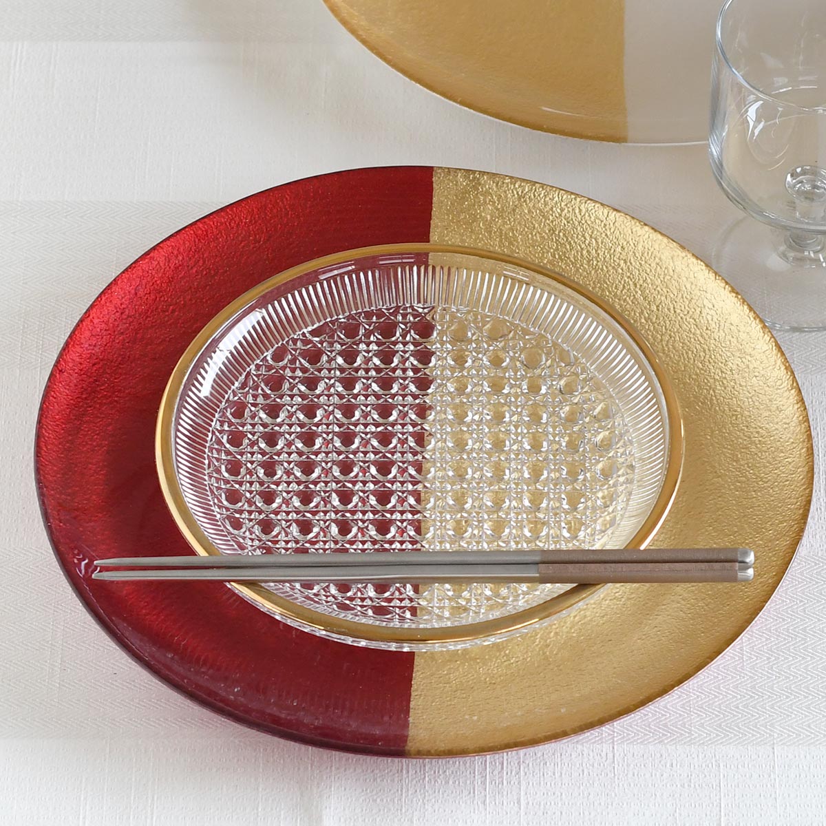 祝い皿　正月食器　おもてなし 正月器　金皿　ジパング金彩 祝い皿 正月食器 おもてなし 正月器 金皿 ジパング金彩 - メルカリ