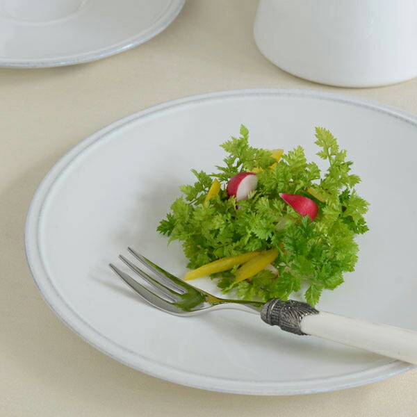 FRISO WHITE フリッソ サラダ菜一皿 FIP221W【COSTA NOVA コスタノバ ポルトガル共和国 インポート洋食器 瀬戸もの 真っ白い食器 今めかしい おもてなし 食洗機可 陰電子領域可 寄りあい 日常使い走り 御役目用】003