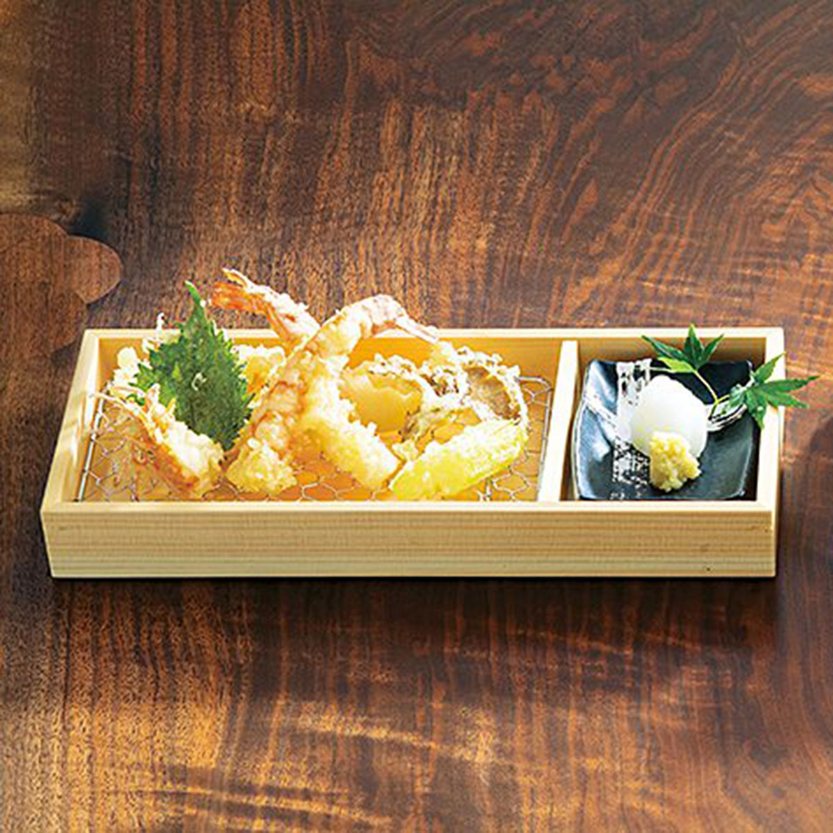 楽天市場】【取り寄せ】用美 YOUBI 竹・天ぷら盛皿（ステンレス目皿付