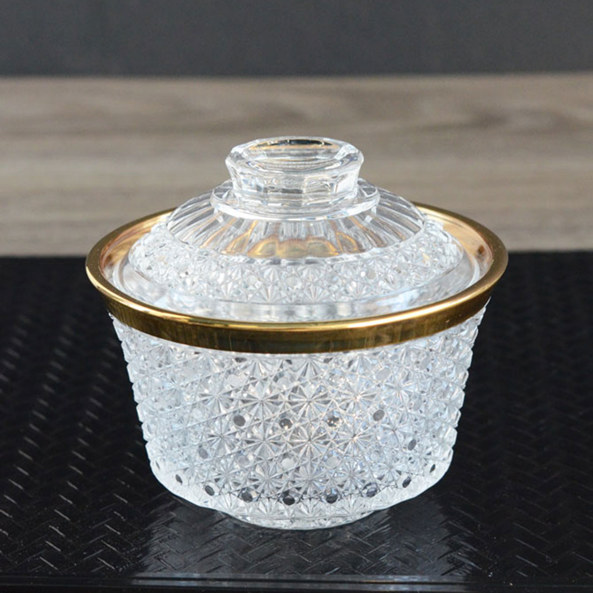 楽天市場】籠目 向付 188 110240 ※蓋は別売です【ガラス食器 和食器