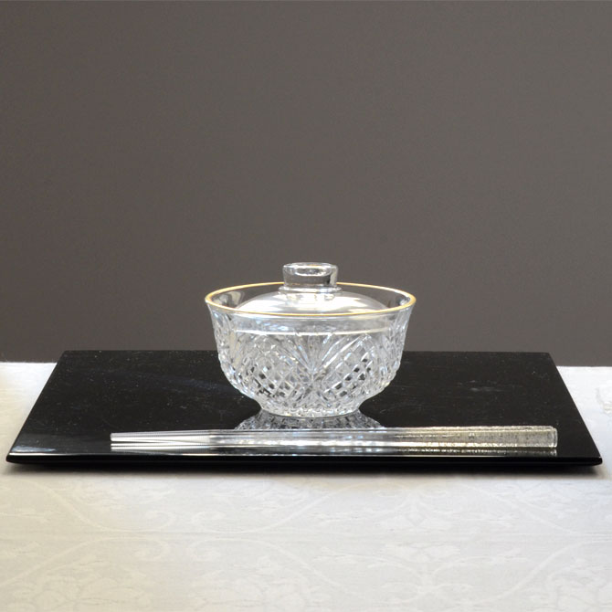 楽天市場】130 角ガラス 蓋（籠目向付用） 110245【日本製