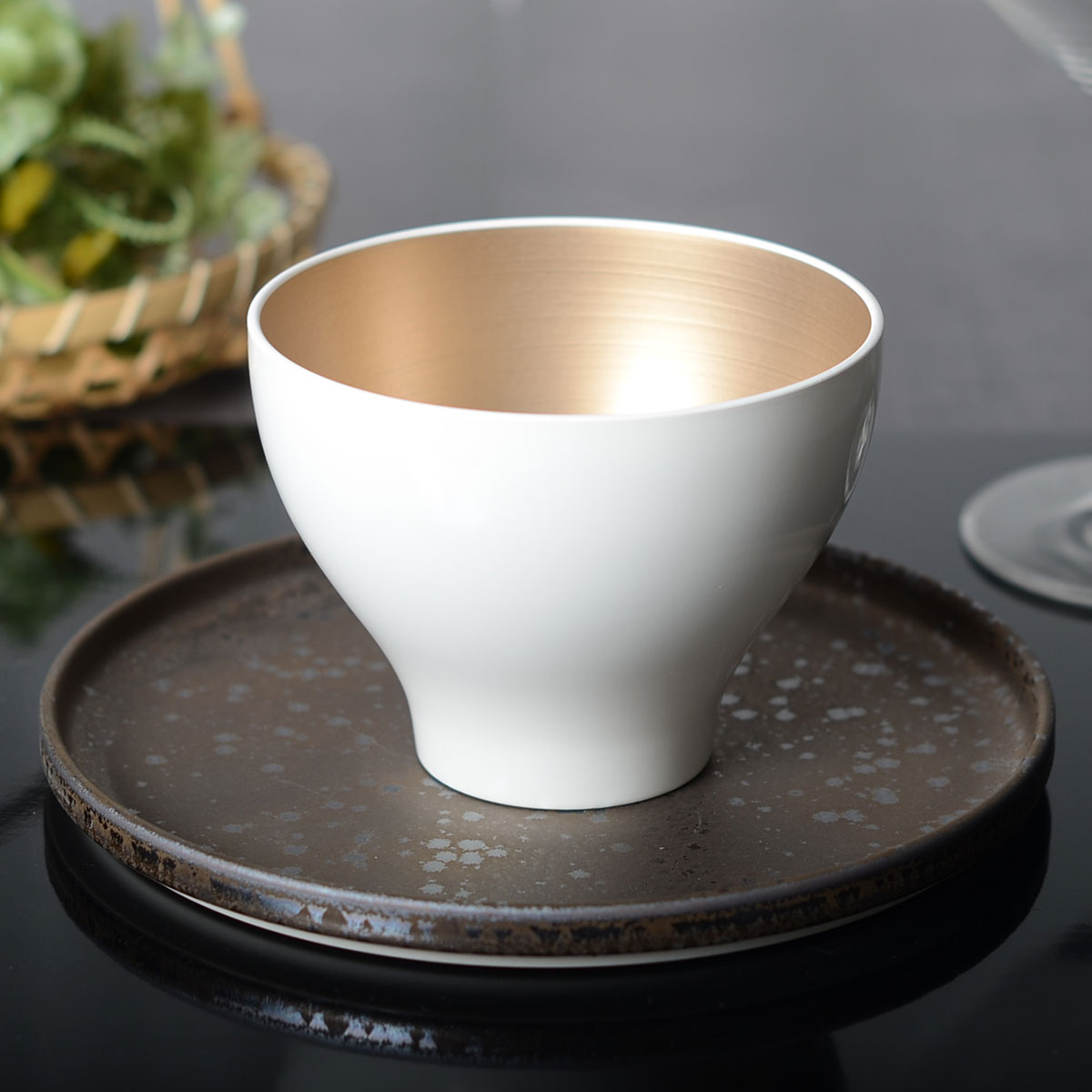 楽天市場】銀彩 富士型椀【漆器 和食器 椀 煮物椀 蓋物 日本製