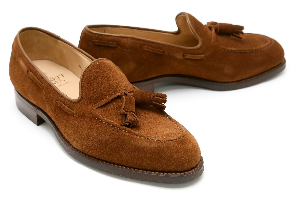 楽天市場 5 15限定 ｴﾝﾄﾘｰ Rｶｰﾄﾞでpt倍クロケット ジョーンズ ローファー ブラウン スエード リッチモンド2 Crockett Jones カジュアル メンズ 本革 ドレスシューズ ダークブラウンスエード 英国製 Richmond2 スエードローファー 6237sdbrs クインクラシコ Queen