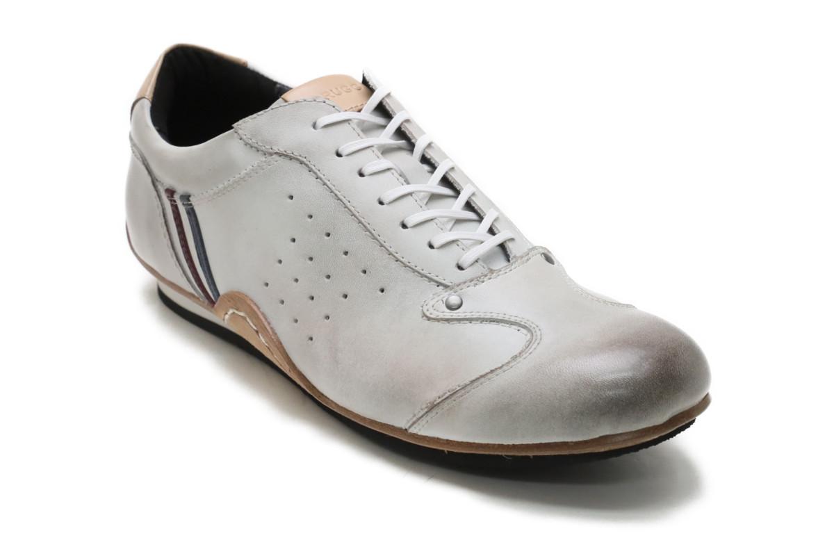 楽天市場 6 限定 ｴﾝﾄﾘｰ Rｶｰﾄﾞでpt倍オルゴ Horugo メンズ スニーカー Hkw2311wh レザースニーカー ホワイト クインクラシコ Queen Classico