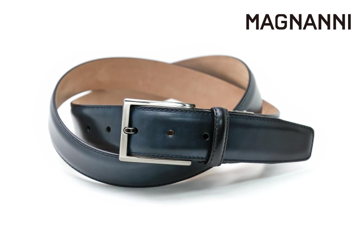 最新コレックション 美品 MAGNANNI マグナーニ ベルト agapeeurope.org