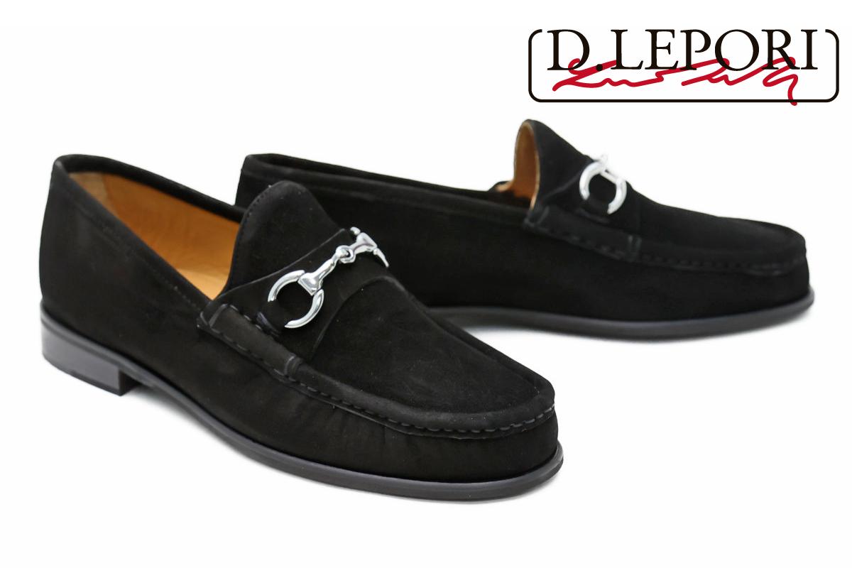 日本限定 メンズ 10 15限定 ｴﾝﾄﾘｰ Rｶｰﾄﾞでpt倍ダニエルレポリ ビットローファー 92indsbks D Lepori イタリア製 カジュアルシューズ ブラックスエード ローファー