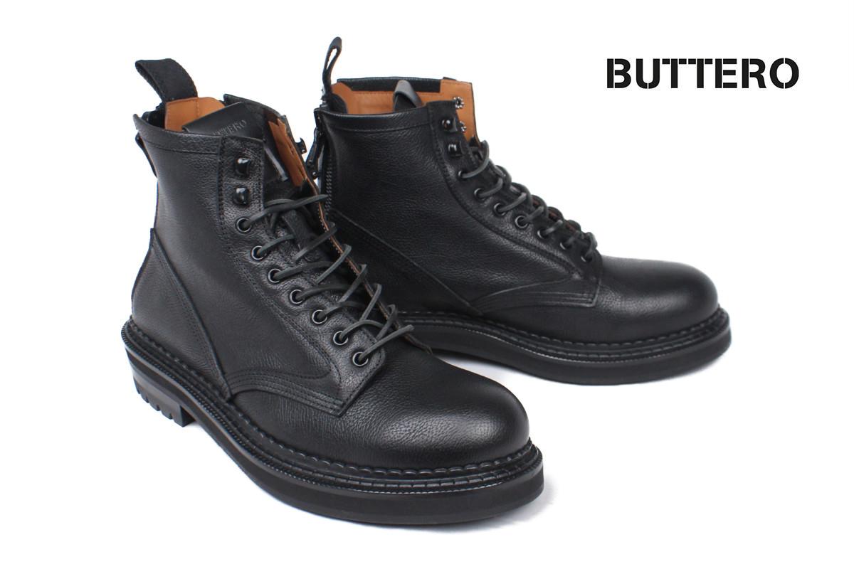 BUTTERO ブッテロ レースアップブーツ 41(27.0)ネロB2904 BUTTERO ブッテロ レースアップブーツ 41(27.0)ネロB2904 - メルカリ