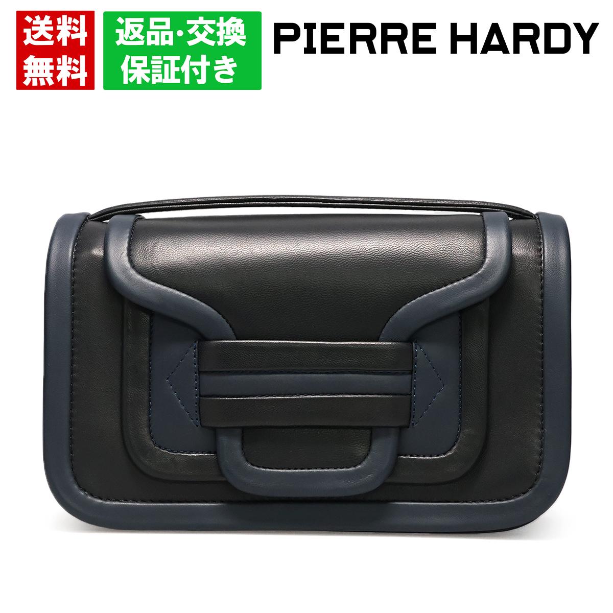 ピエールアルディ アルファハンドバッグ PIERRE HARDY pxr04ps26lamb 羊革 本革 上質 高級 2WAY ミニ 鞄 ブラック