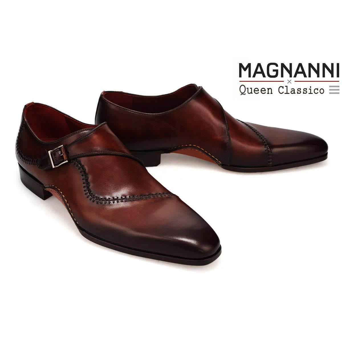 楽天市場】マグナーニ ダブルモンクストラップ MAGNANNI 18903 メンズ