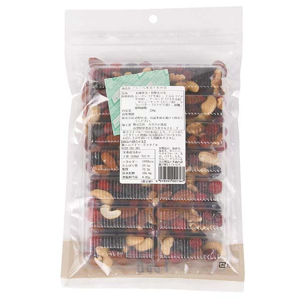 ごろごろ果実と木の実 大袋 ISETAN 230ｇ