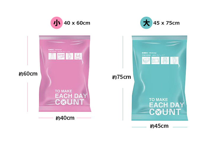 carrier bag sizes