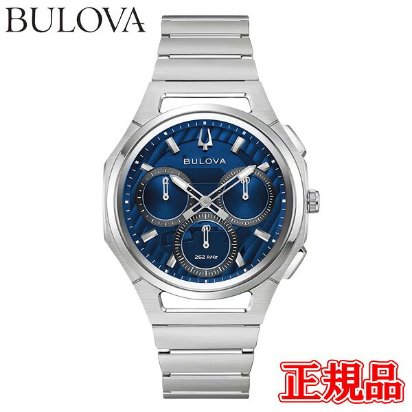 【最大24回払いまで無金利】正規品 BULOVA ブローバ カーブ クオーツ メンズ腕時計 送料無料 96A339|ケルエ