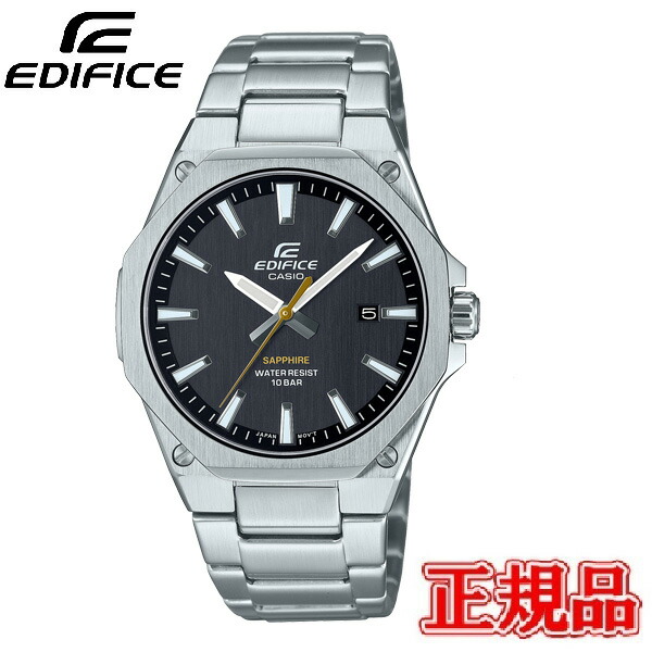 国内置き目品 CASIO カシオ EDIFICE 3-Hand Analog 水晶 メンズウォッチ 貨物輸送無料 EFR-S108DJ-1AJF ラッピング無料 腕時計-メンズ腕時計
