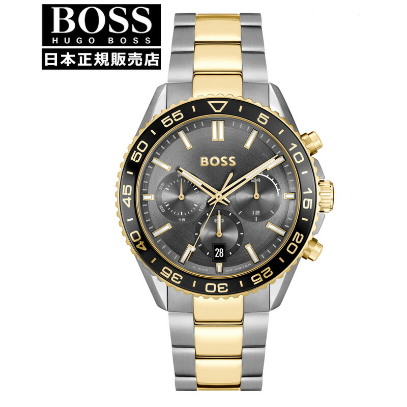 【15％引き換え証離れ離れ】 【国内置き目品】HUGO BOSS ヒューゴボス RUNNER 石英 クロノグラフ メンズウォッチ 1514144