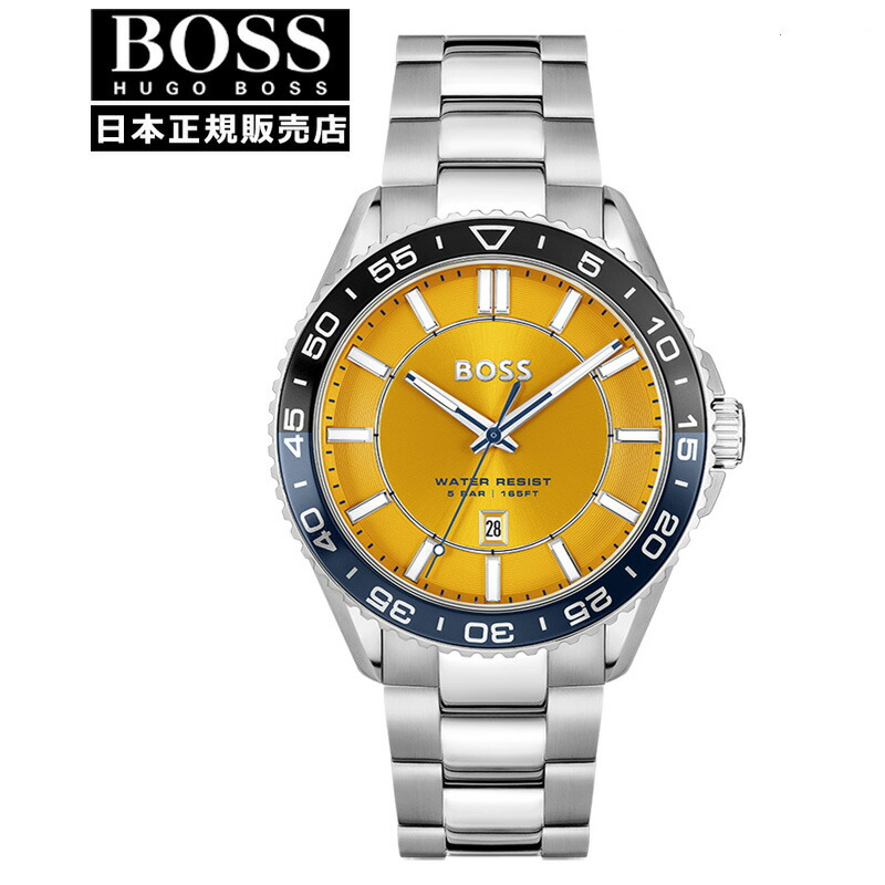 【15％クーポン配布】【国内正規品】HUGO BOSS ヒューゴボス RUNNER 3H クオーツ メンズ腕時計 1514206