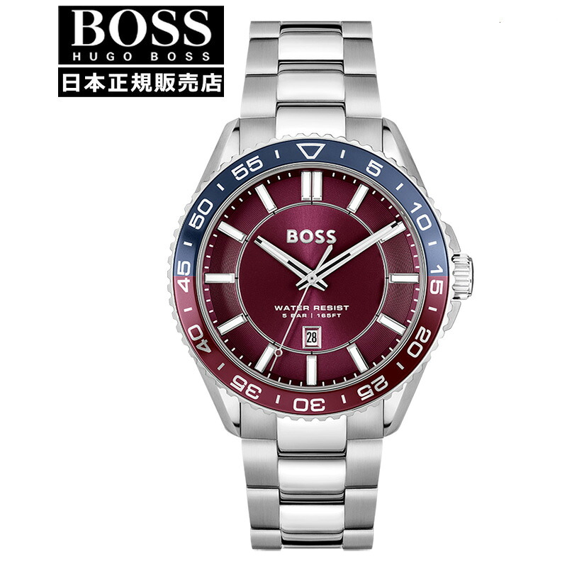 【15％クーポン配布】【国内正規品】HUGO BOSS ヒューゴボス RUNNER 3H クオーツ メンズ腕時計 1514209