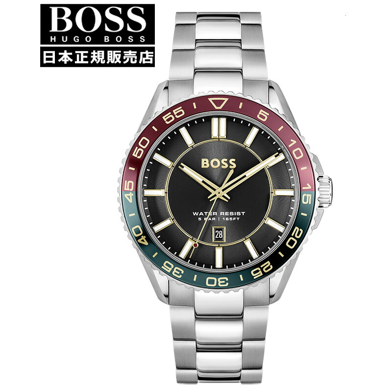【15％クーポン配布】【国内正規品】HUGO BOSS ヒューゴボス RUNNER 3H クオーツ メンズ腕時計 1514210