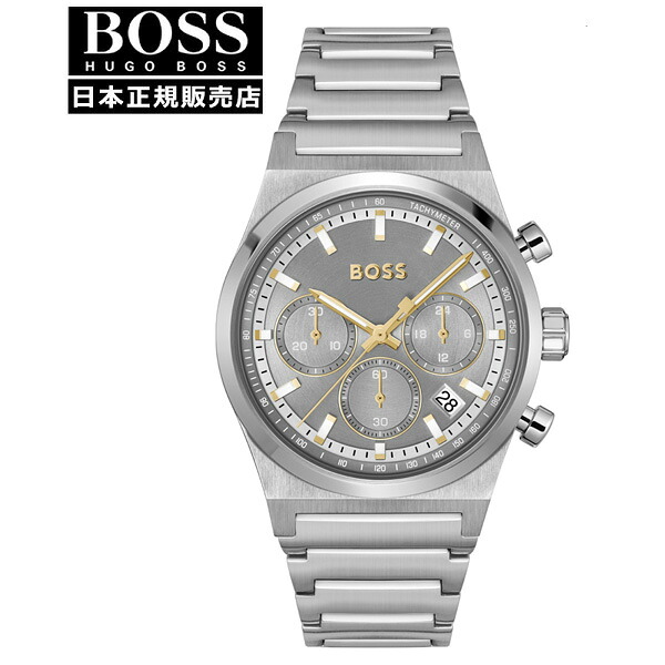 【15％クーポン配布】【国内正規品】HUGO BOSS ヒューゴボス CANDOR CHRONO クォーツ メンズ腕時計 1514221