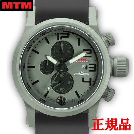 【最大24回払いまで無金利】MTM エムティーエム HYPERTEC CHRONO 3A Grey Grey Dial - Grey Rubber II メンズ腕時計 クォーツ 送料無料 HC3-SG4-GREY-GR2S-A｜ケルエ