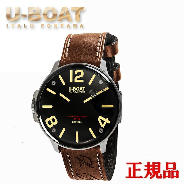 【最大24回払いまで無金利】 U-BOAT ユーボート CAPSOIL SS クォーツ メンズ腕時計 送料無料 8110 ラッピング無料