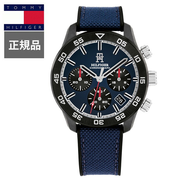 【楽天市場】【15％クーポン配布】正規品 TOMMY HILFIGER トミーヒルフィガー TH85 クォーツ クロノグラフ メンズ腕時計 ...