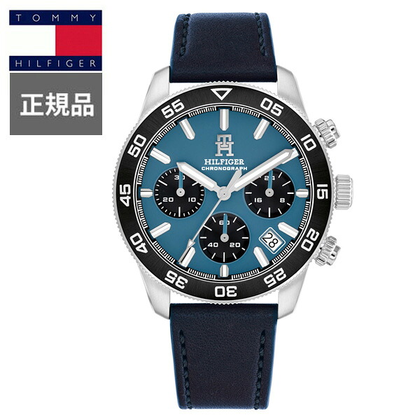 【15％クーポン配布】正規品 TOMMY HILFIGER トミーヒルフィガー TH85 クォーツ クロノグラフ メンズ腕時計 1792187 ラッピング無料｜ケルエ
