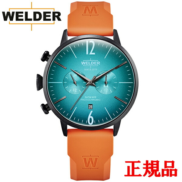 楽天 Welder ウェルダー Moody Dual Time 45mm Rubber Strap クォーツ メンズ腕時計 送料無料 Wwrc515 ラッピング無料 新品即決 Solucioneslegales Pe