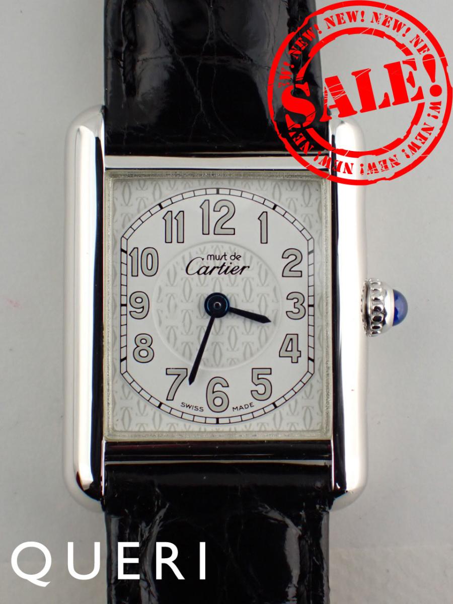 カルティエ マスト ドゥカルティエ タンク SM ヴェルメイユ W1014254 新品仕上げ済【中古】