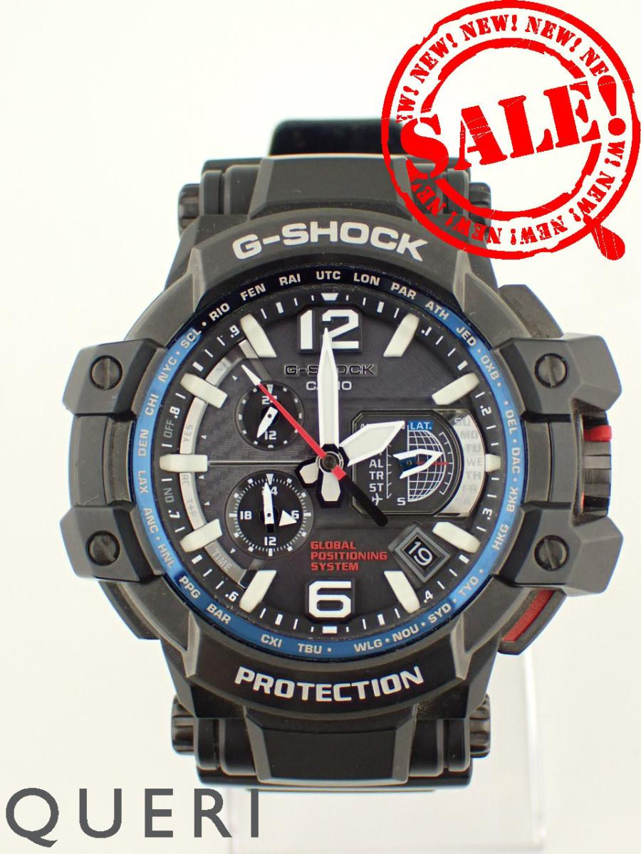カシオ GPS変わり種電磁波ソーラー 天の原操縦席 お師匠さんオブG GPW-1000-1AJF 中古美品【中古】