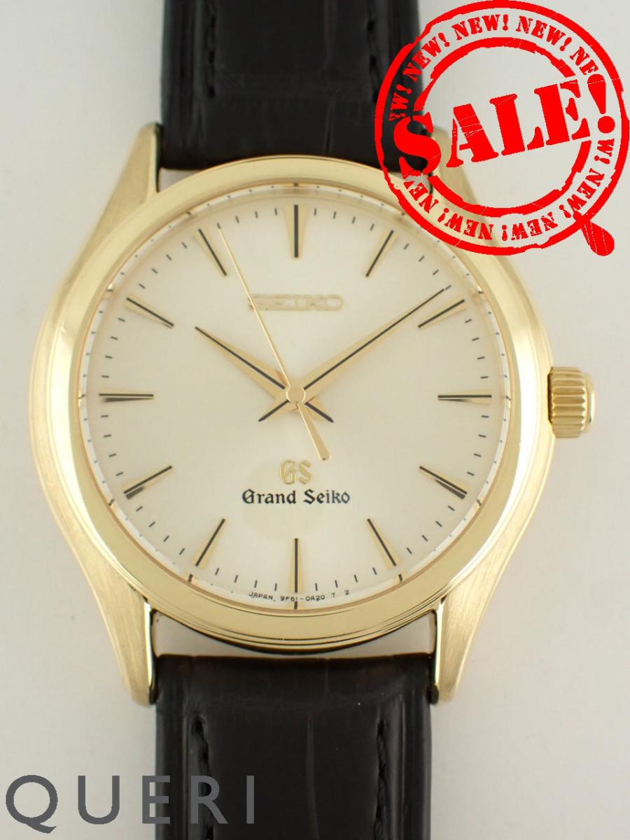 新品 未使用 【送料無料】腕時計　GRAND SQUARE 36mm】 Grand Seiko グランドセイコー 9Sメカニカル 金無垢 マスター