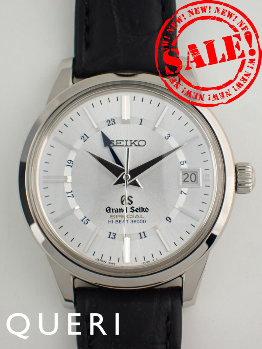 グランドセイコー メカニカルハイビート36000 GMT 18KWG マスターショップ限定 SBGJ207(9S86-00C0) 新品仕上げ済【中古】｜クエリ 店