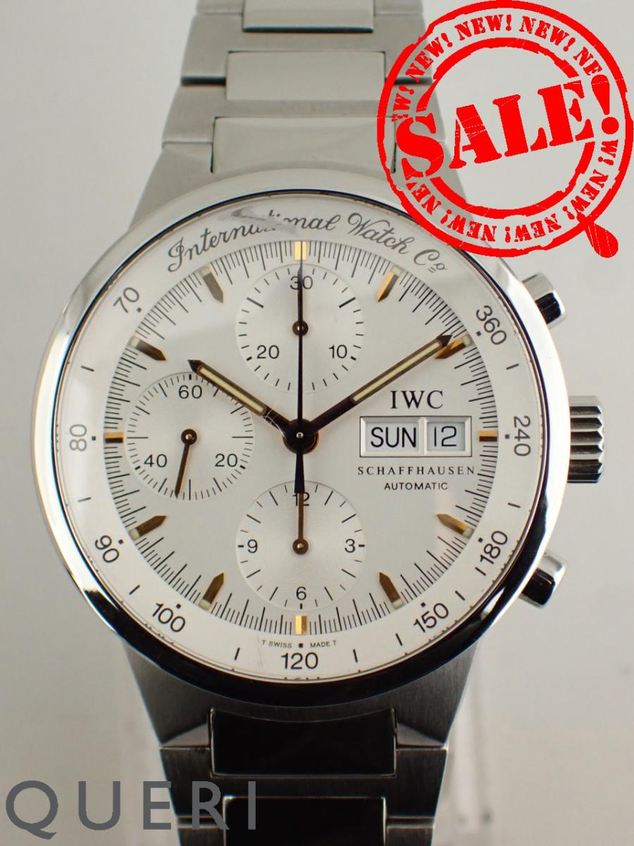 IWC GST クロノグラフ 自動小銃 曜日書きあらわす IW3707013 新品大成済【中古】