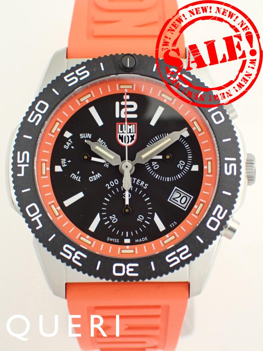 ルミノックス パシフィック ダイバー クロノグラフ オレンジ 3149 新品