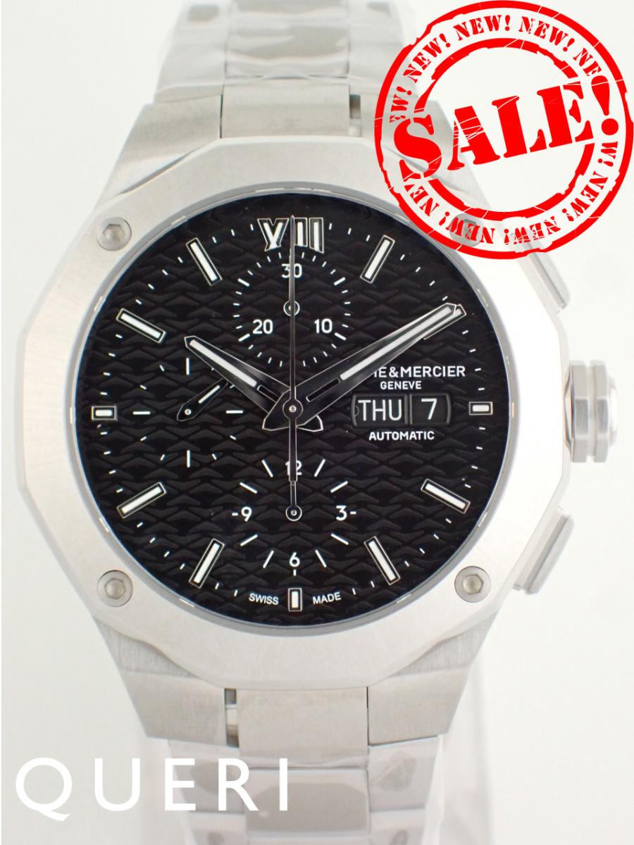 ボーム&メルシェ リビエラ クロノグラフ 43mm M0A10624 新品|クエリ 店