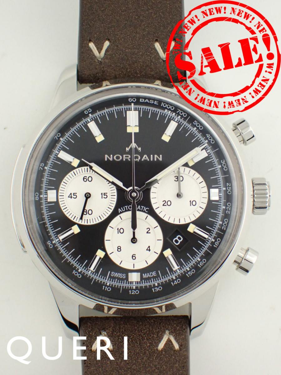 ノルケイン フリーダム 60 クロノ オート ブラック メンズ N2200.18S01.B01.L03 新品｜クエリ 店 203,850円