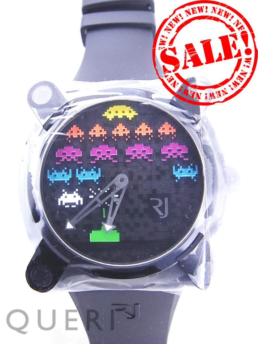 ロマンジェローム スペースインベーダー 40mm 限定78本RJ.M.AU.IN.021.03新品
